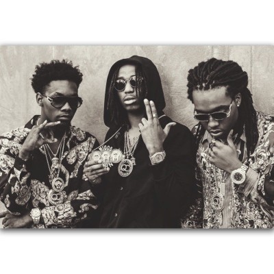 58385 Migos American Hip Hop Rappers Music Star Wall Print Poster CA   183166235214
